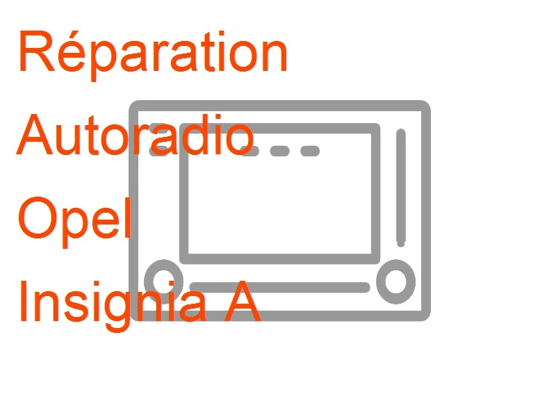 Autoradio Opel Insignia A