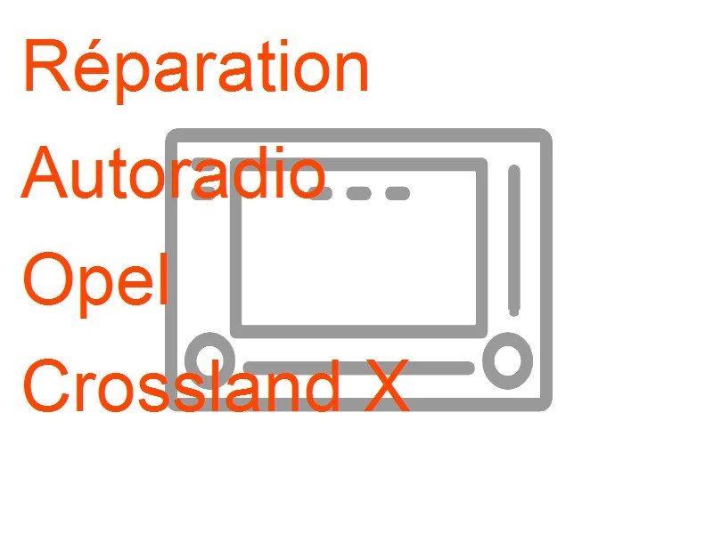 Autoradio Opel Crossland X