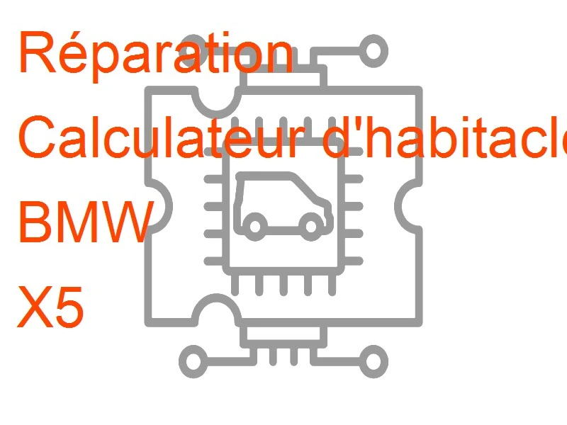 Calculateur d'habitacle Body Computer BMW X5