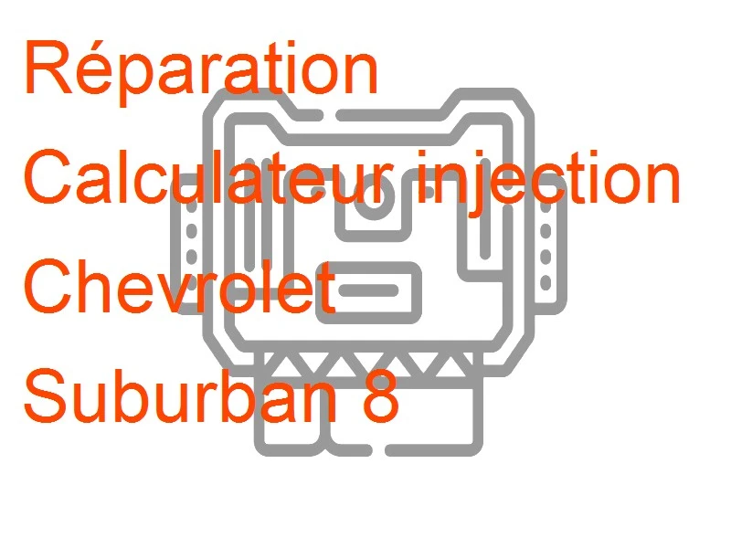 Calculateur injection Chevrolet Suburban 8