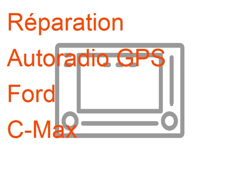 Autoradio GPS Ford C-Max Blaupunkt TRAVEL PILOT FX 8S7T 18K931 AD