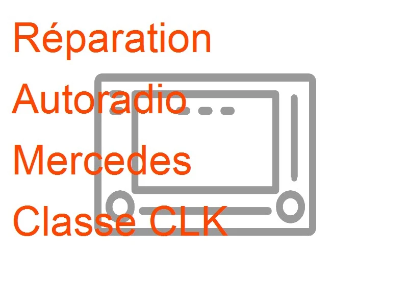 Autoradio Mercedes Classe CLK