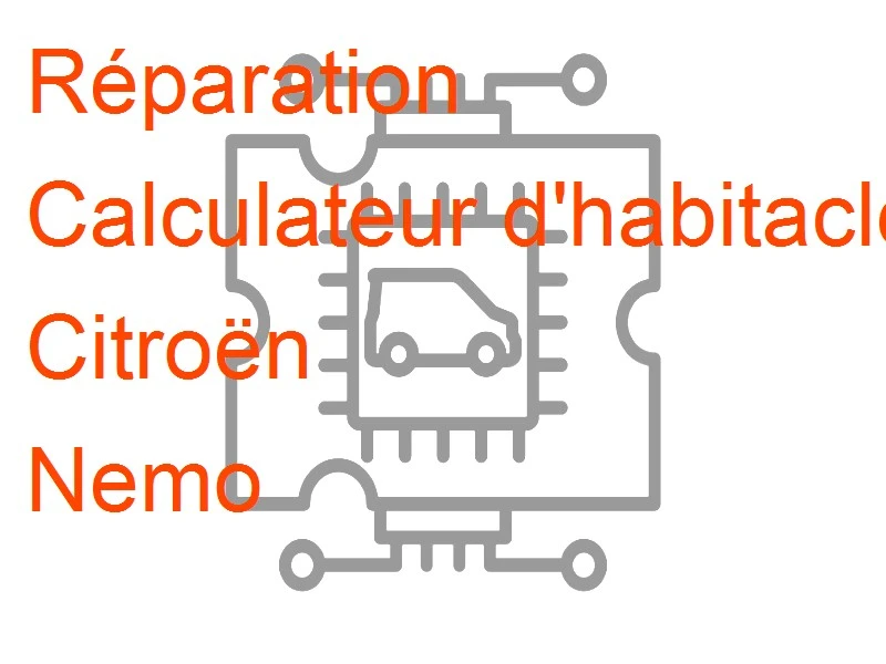 Calculateur d'habitacle Body Computer Citroën Nemo