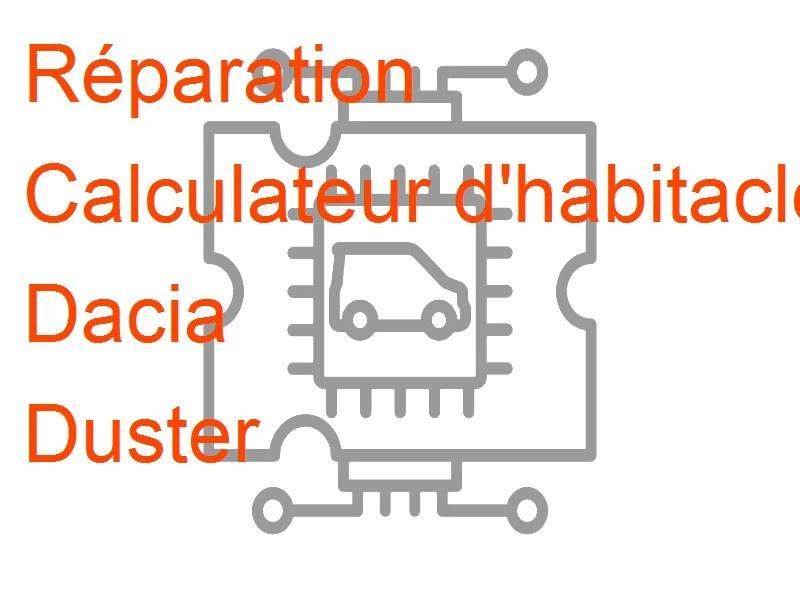 Calculateur d'habitacle BCM UCH Dacia Duster