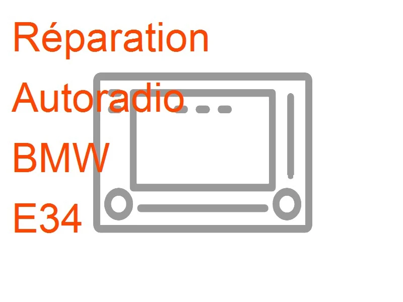 Autoradio BMW E34