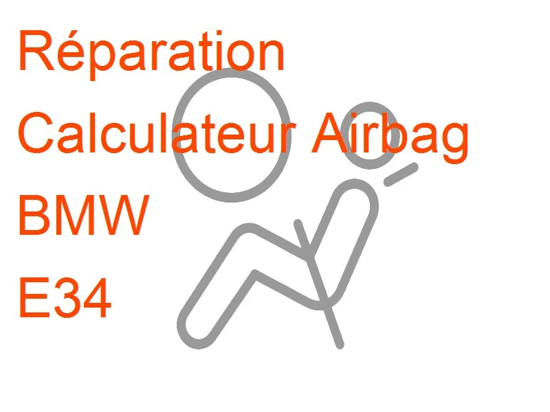 Calculateur Airbag BMW E34