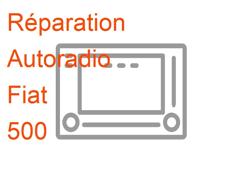 Autoradio Fiat 500