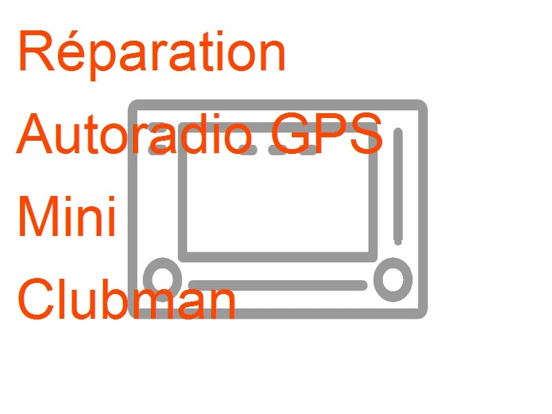 Autoradio GPS Mini Clubman BMW CCC