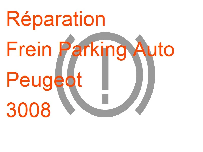 Frein Parking Auto Peugeot 3008