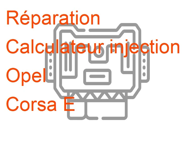 Calculateur injection Opel Corsa E Delco E83