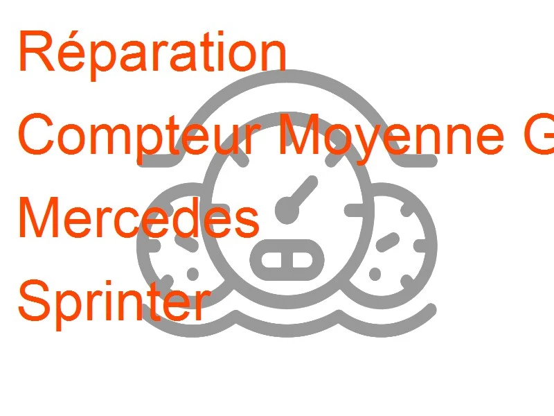 Compteur Moyenne Gamme Mercedes Sprinter