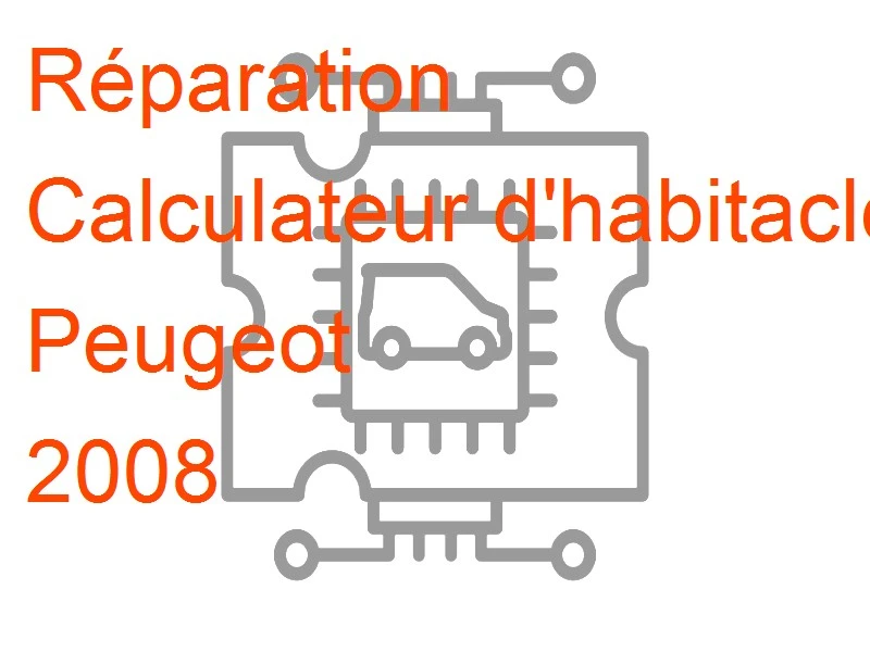 Calculateur d'habitacle BSI Peugeot 2008