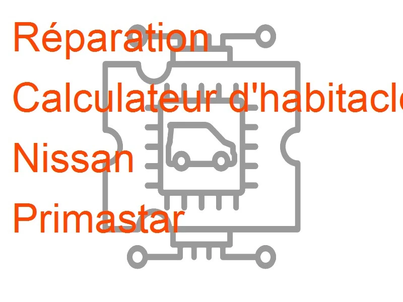 Calculateur d'habitacle UCH Nissan Primastar