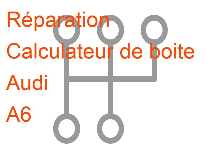 Calculateur de boite Audi A6