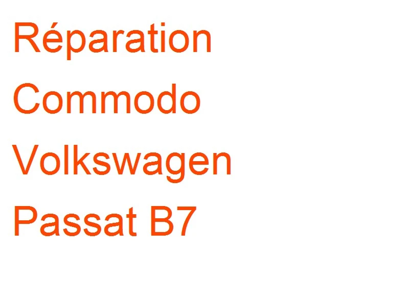 Commodo Volkswagen Passat B7
