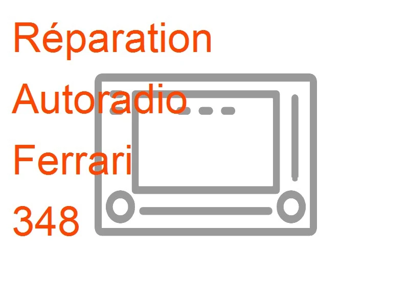 Autoradio Ferrari 348