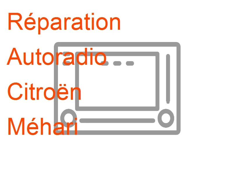 Autoradio Citroën Méhari
