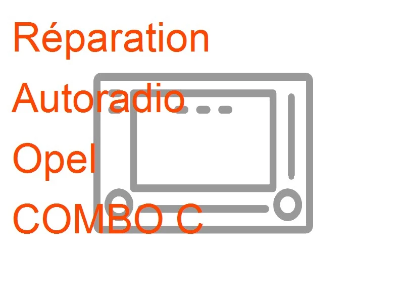 Autoradio Opel COMBO C