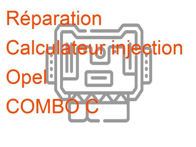 Calculateur injection Opel COMBO C