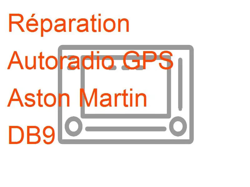 Autoradio GPS Aston Martin DB9