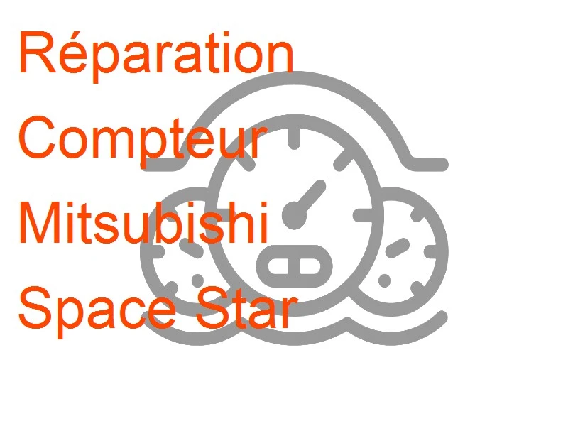 Compteur Mitsubishi Space Star