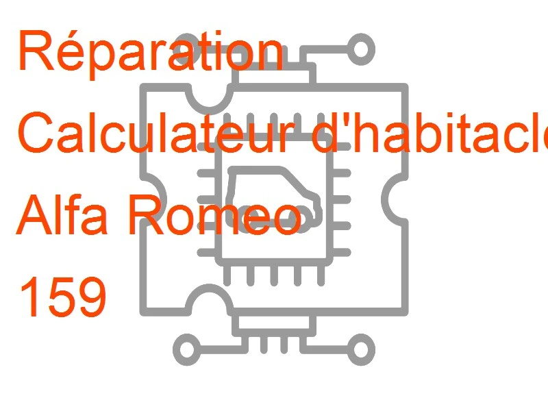 Calculateur d'habitacle Body Computer Alfa Romeo 159 Magneti Marelli