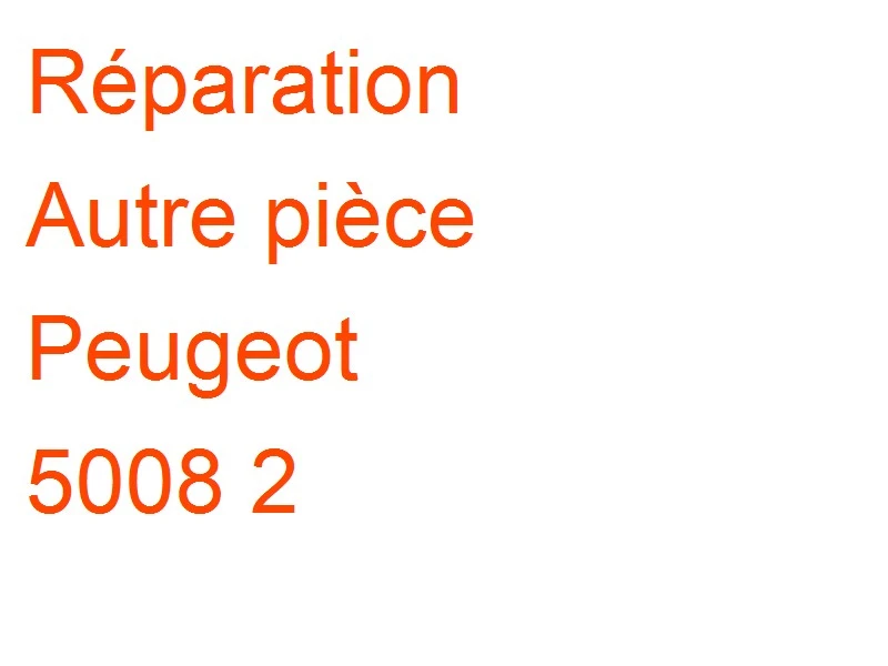Autre pièce Peugeot 5008 2