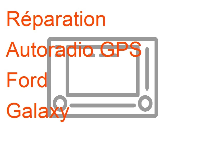 Autoradio GPS Ford Galaxy