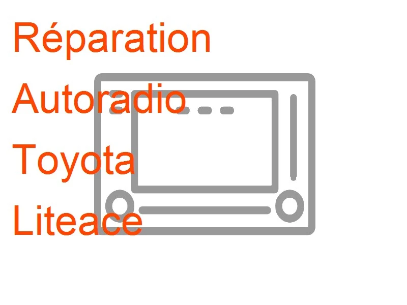 Autoradio Toyota Liteace