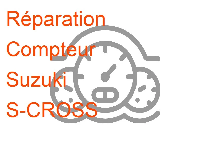 Compteur Suzuki S-CROSS