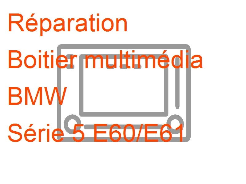 Boitier multimédia BMW Série 5 E60/E61