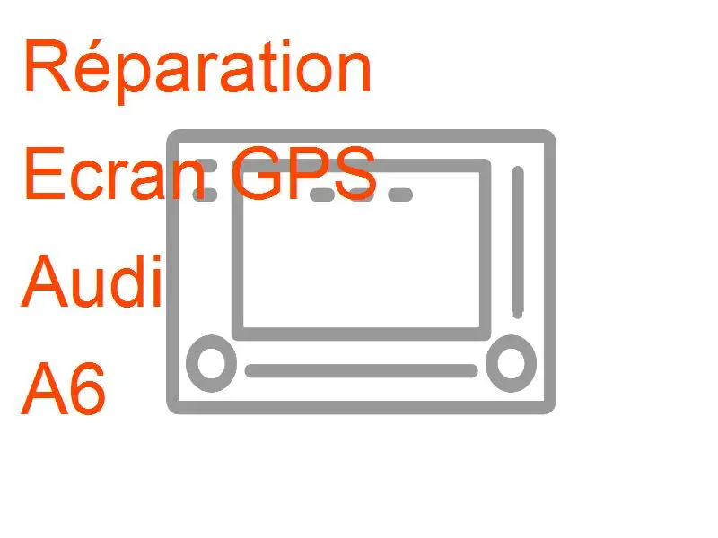 Ecran GPS Audi A6