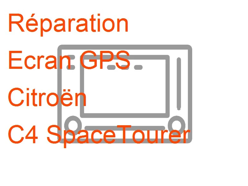 Ecran GPS Citroën C4 SpaceTourer