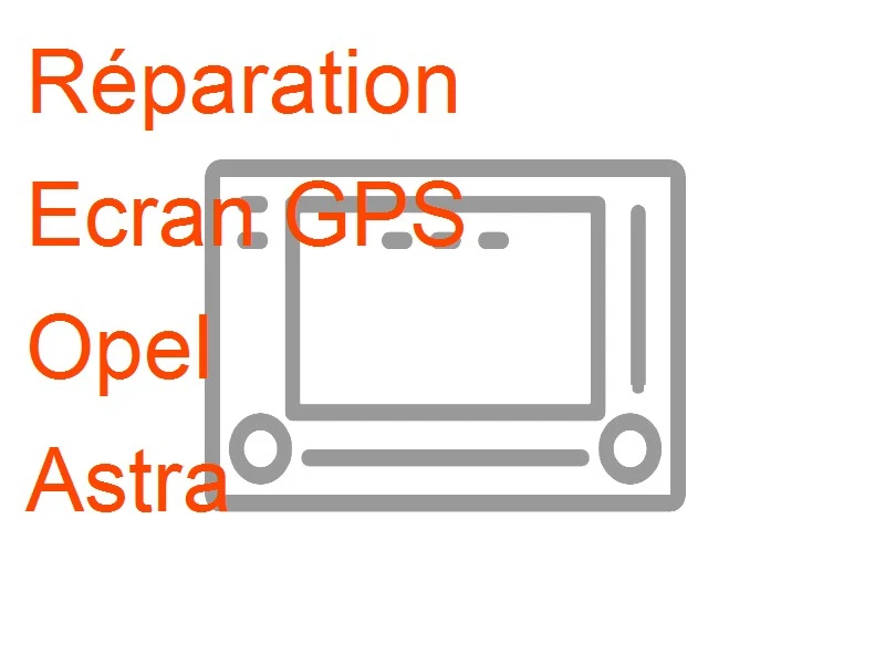 Ecran GPS Opel Astra