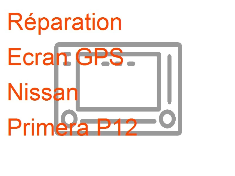 Ecran GPS Nissan Primera P12