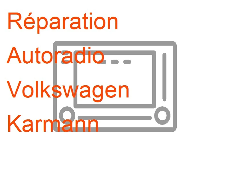 Autoradio Volkswagen Karmann