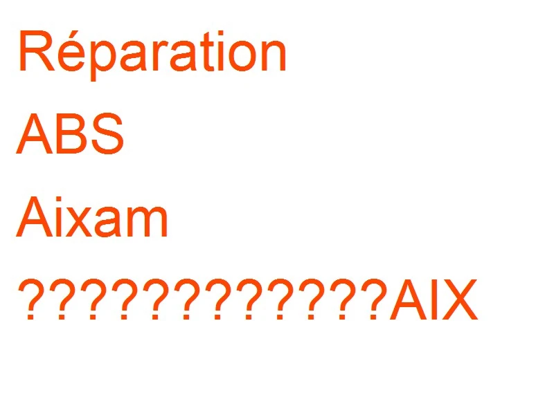 ABS Aixam ????????????AIX