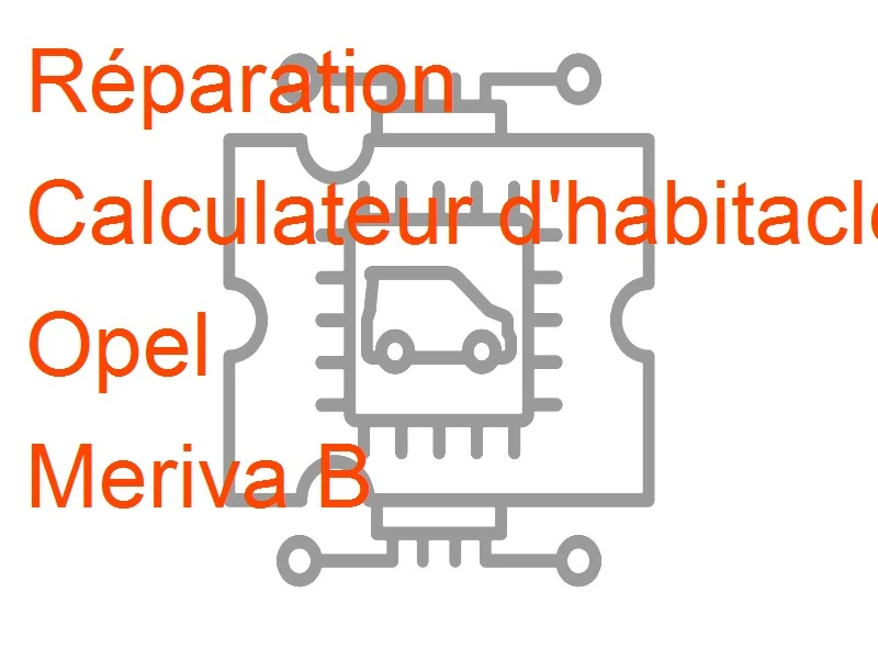 Calculateur d'habitacle BCM UCH Opel Meriva B