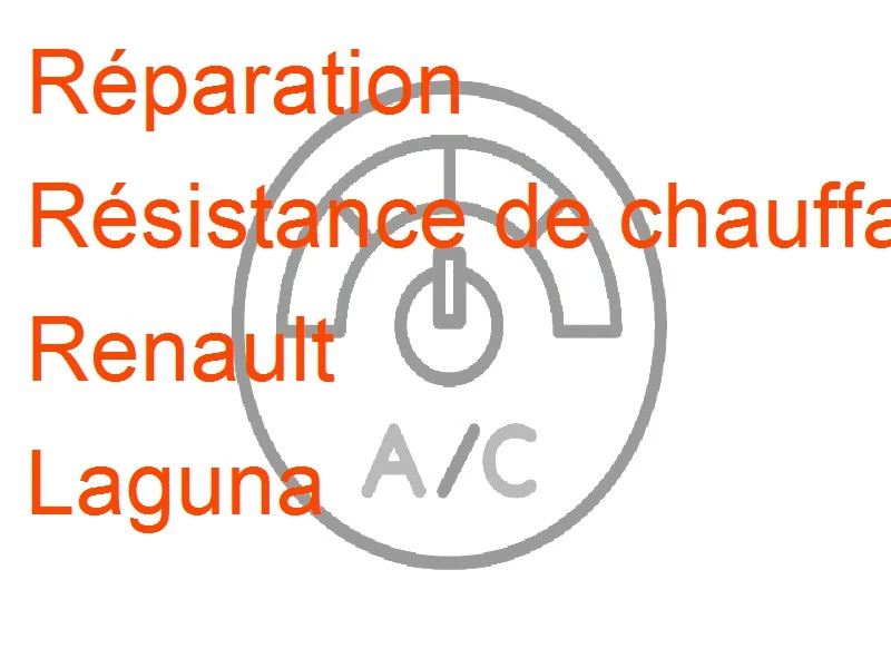 Résistance de chauffage Renault Laguna