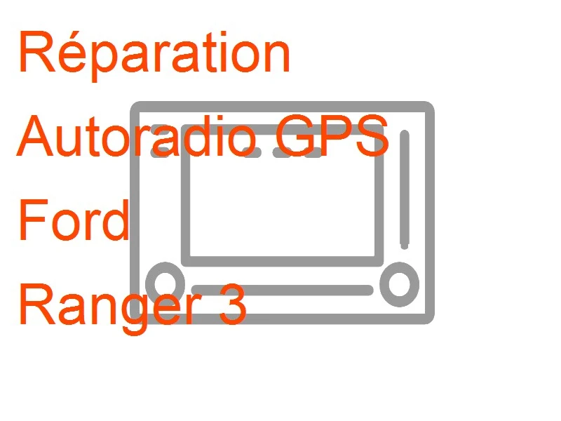 Autoradio GPS Ford Ranger 3