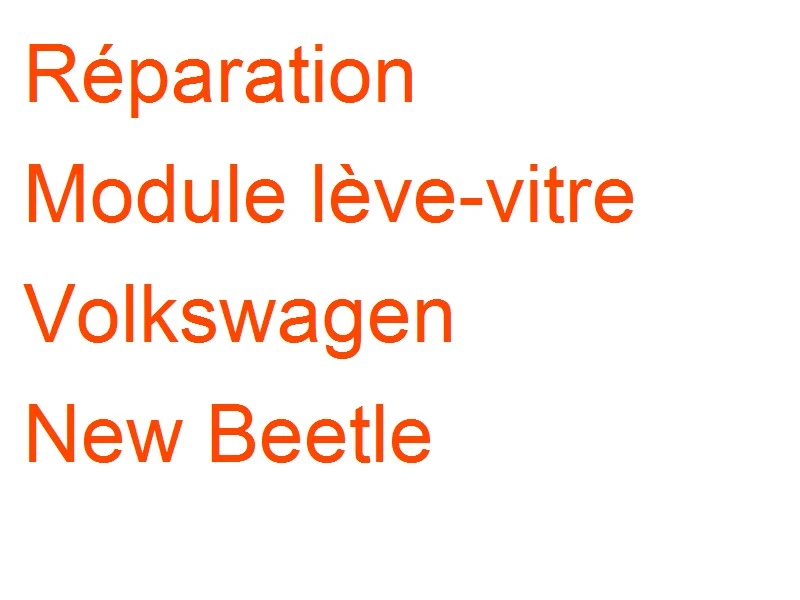 Module lève-vitre Volkswagen New Beetle