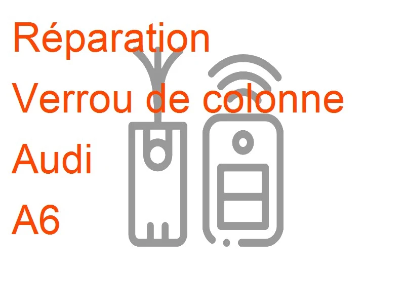 Verrou de colonne Audi A6