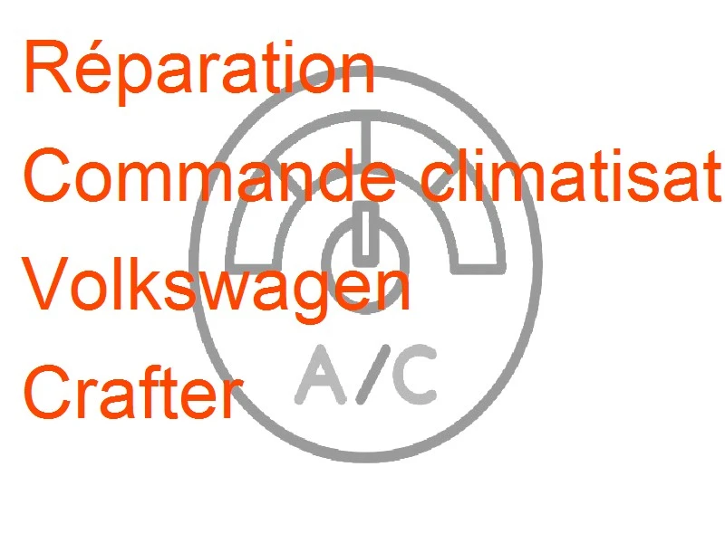 Commande climatisation Volkswagen Crafter
