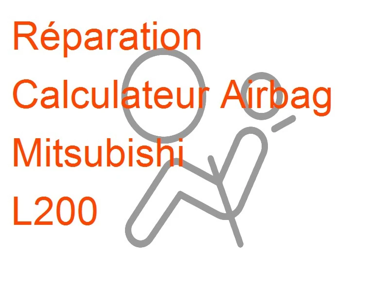 Calculateur Airbag Mitsubishi L200