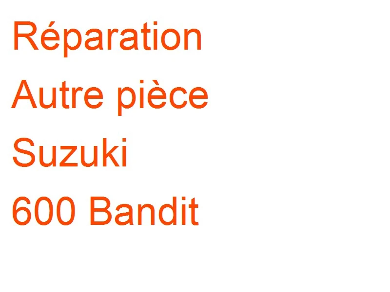 Autre pièce Suzuki 600 Bandit
