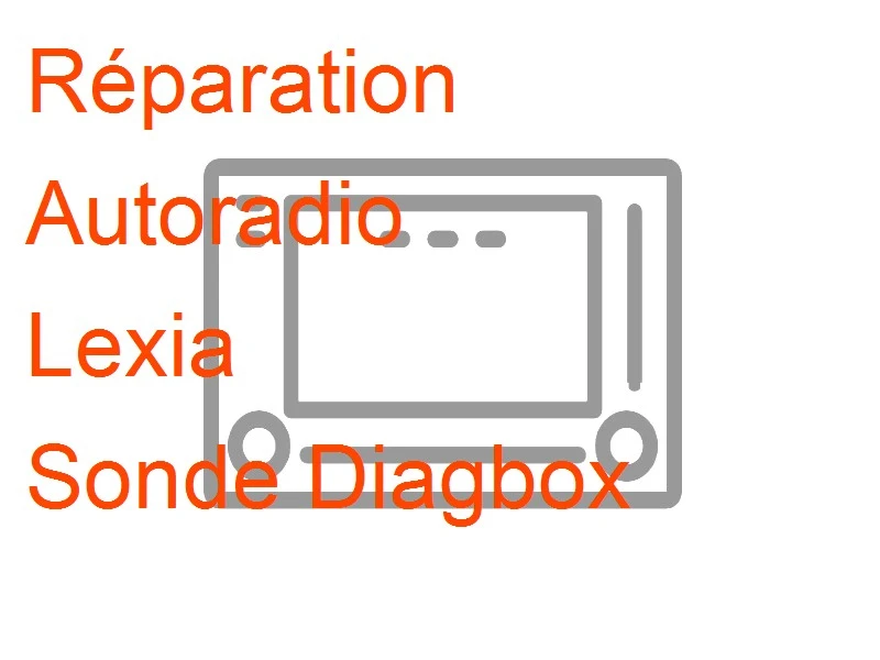 Autoradio Lexia Sonde Diagbox