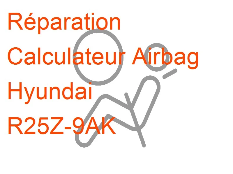 Calculateur Airbag Hyundai R25Z-9AK