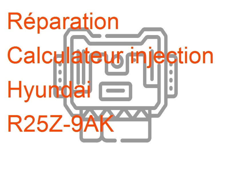 Calculateur injection Hyundai R25Z-9AK