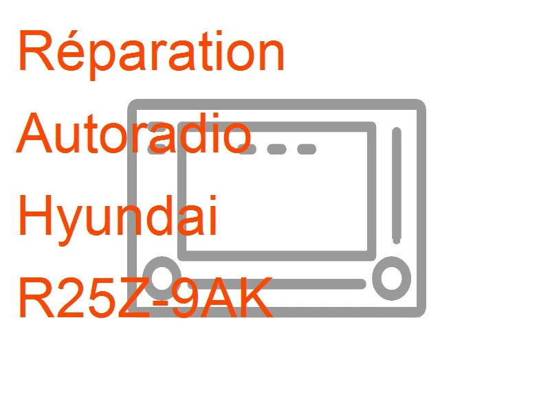 Autoradio Hyundai R25Z-9AK