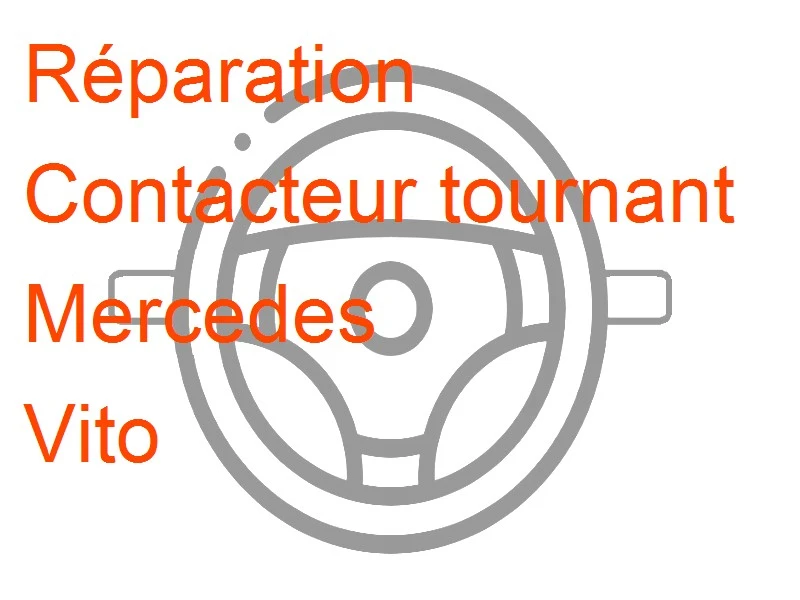 Contacteur tournant Mercedes Vito